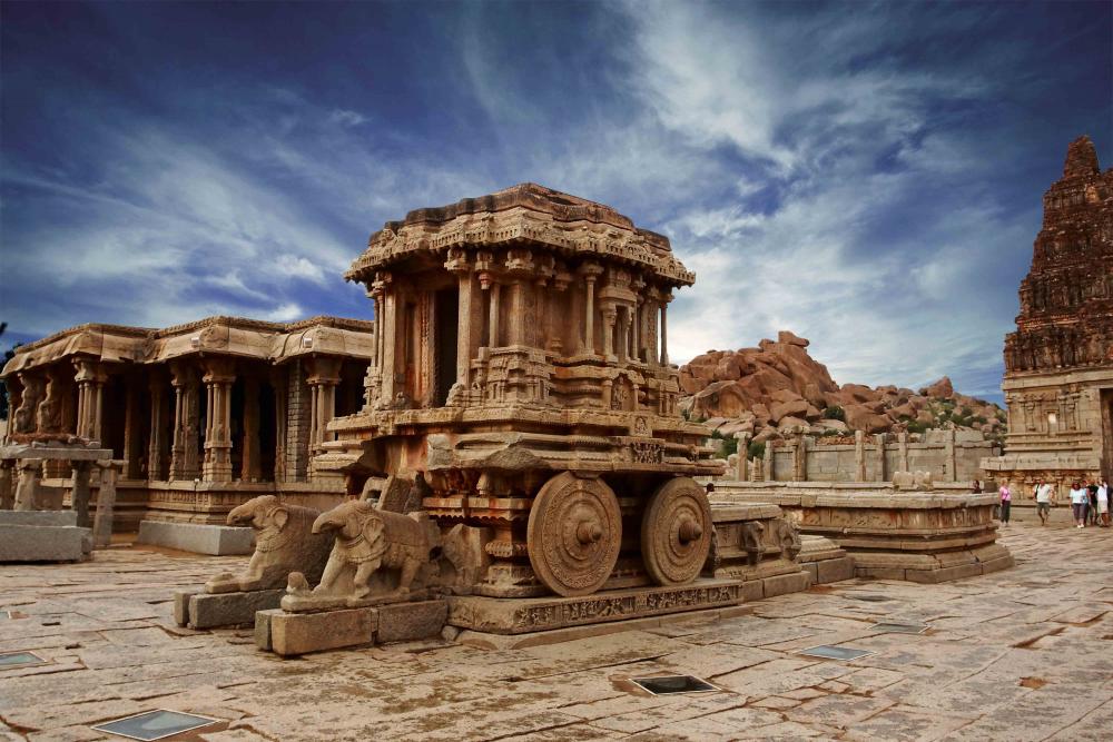 Stone chariot